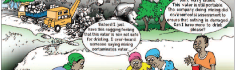201804 Malawi Mining &amp; Trade Review Cartoon ESIA Mining Sovereign Metals